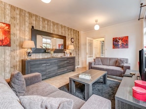 Comfort Apartment, 2 Bedrooms | Living room - Cosy Apartment in Sint Maartensbrug Near the Beaches (Sint Maartensbrug)