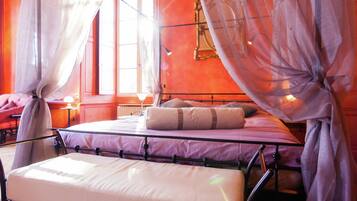 3 bedrooms, individually furnished, bed sheets