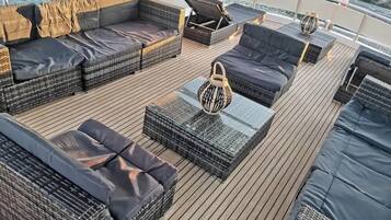 Mobile Home Confort, 4 chambres | Balcon