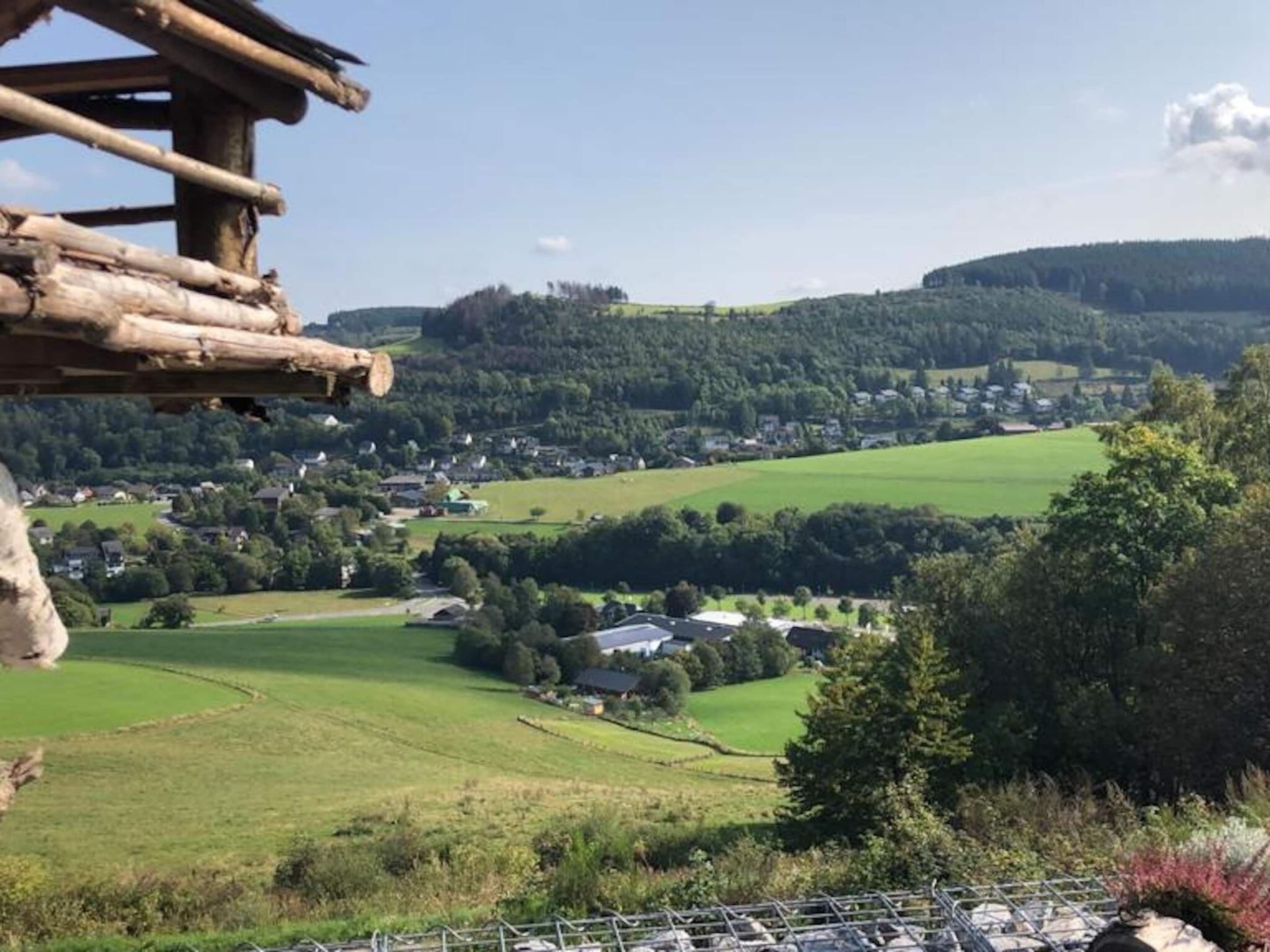 Vue depuis l’hébergement 