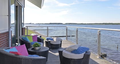 Waterfront Penthouse With Roof Terrace and Private Jetty