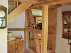 Comfort Apartment, 2 Bedrooms | Living room - Chic Apartment in Thuringia With Sauna (Heringen)