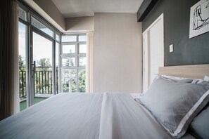 1 室のベッドルーム、アイロン / アイロン台、WiFi、ベッドシーツ
