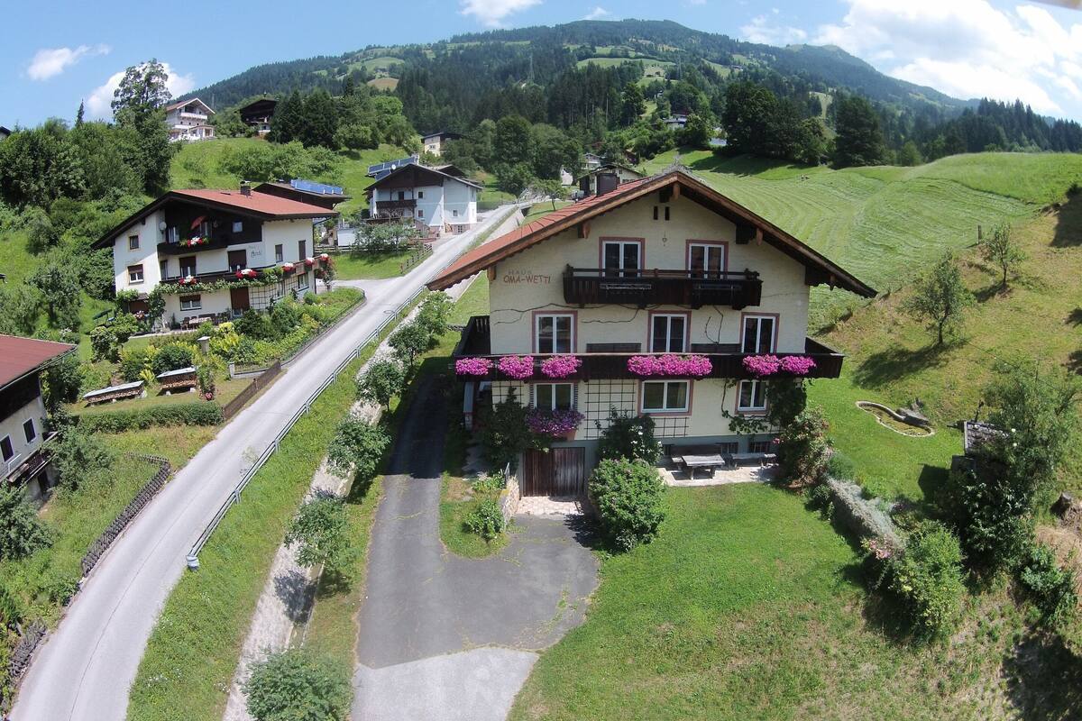 Classic-lejlighed - 4 soveværelser | Udendørsområde