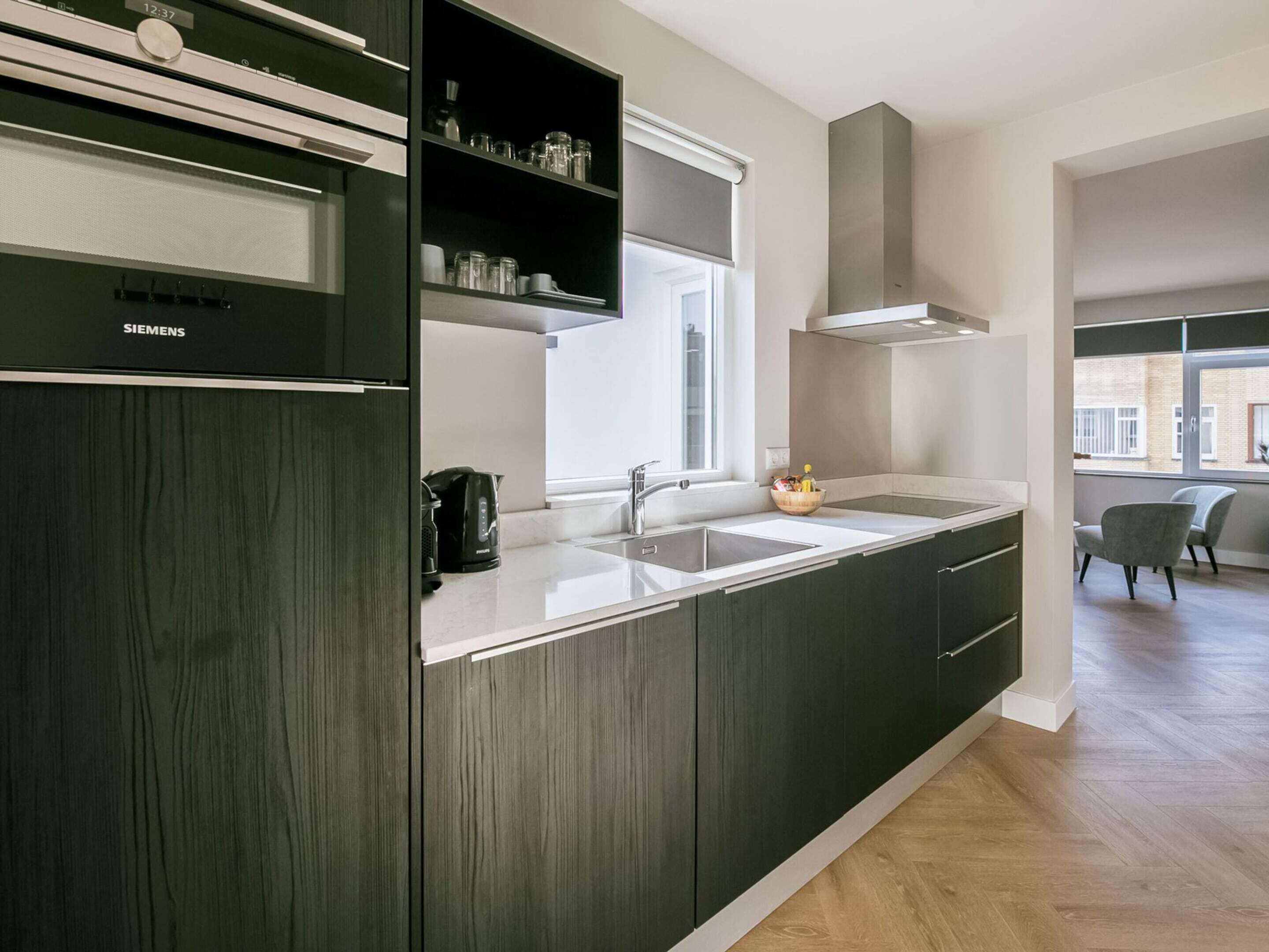 Comfort-Apartment, 2 Schlafzimmer | Eigene Küche | Kühlschrank, Mikrowelle, Geschirrspüler