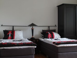 9 bedrooms, individually furnished