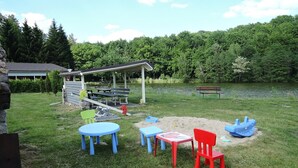 Children’s area - Holiday House in Szczecin at the Lake With Parking Space for 4 Persons (Szczecin)