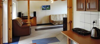 Holiday House in Szczecin at the Lake With Parking Space for 4 Persons