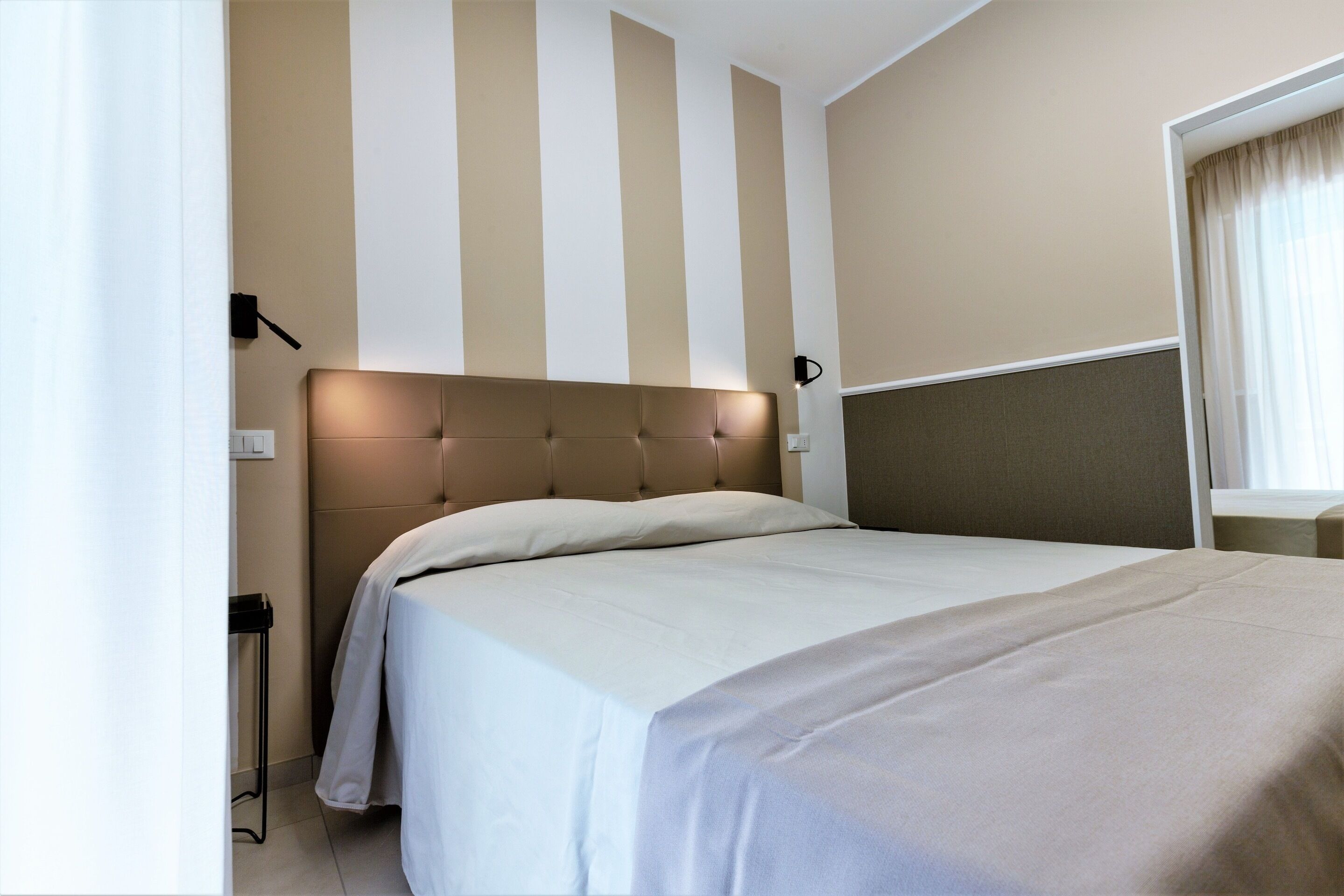 2 bedrooms, individually furnished, bed sheets