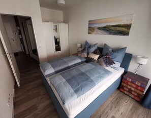 3 bedrooms, individually furnished, bed sheets