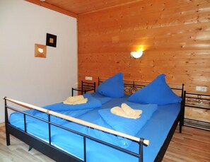 12 bedrooms, individually furnished, bed sheets