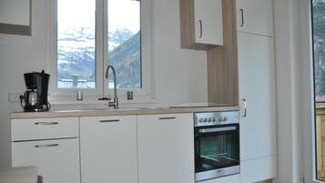 Classic Apartment, 1 Bedroom | Private kitchen | Fridge, oven, dishwasher, coffee/tea maker