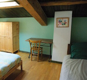1 chambre, Wi-Fi, draps fournis