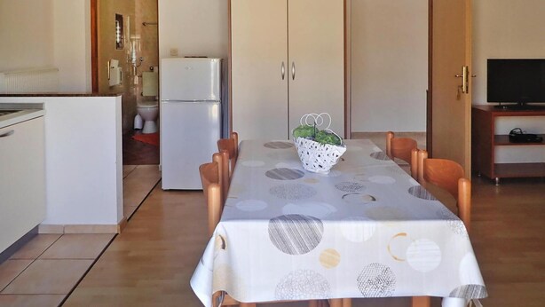 Classic Apartment, 2 Bedrooms | Living room - Apartment Pink in Starigrad Paklenica Only 200 m From the sea (Starigrad)