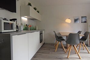 Leilighet – elite, 3 soverom | Eget kjøkken | Kjøleskap, mikrobølgeovn, ovn og oppvaskmaskin