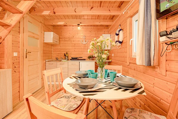 Comfort-hus - 2 soveværelser | Spiseområde