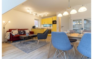 Classic Apartment, 1 Bedroom | Living room - Semi-detached House in St. Peter-ording (St. Peter-Ording)