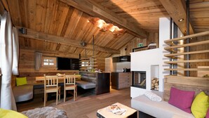 Alpehytte – classic, 3 soverom | Oppholdsrom