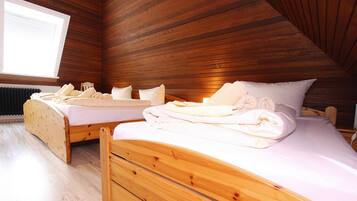 8 bedrooms, individually furnished