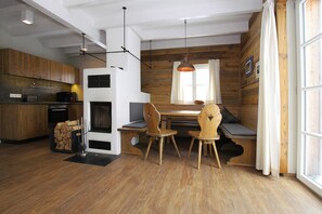 Una chimenea