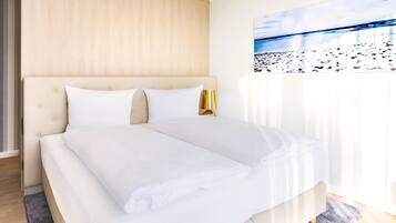 Apartemen Comfort, 2 kamar tidur | 6 kamar tidur dan dilengkapi dengan perabotan berbeda-beda