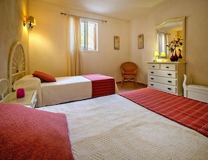 3 bedrooms, individually furnished