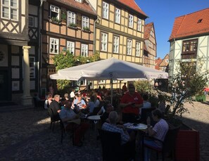Uitzicht vanuit accommodatie