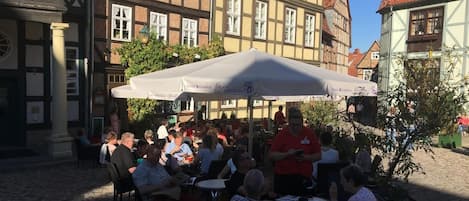 Uitzicht vanuit accommodatie