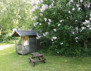 Hus – deluxe, 2 soverom | Hage