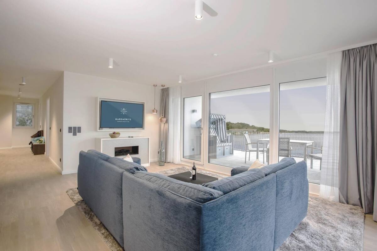 Deluxe appartement, 2 slaapkamers | Woonkamer