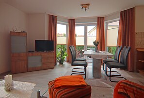 Comfort Apartment, 1 Bedroom | Living room - Apartment House Nicole, Zinnowitz (Zinnowitz)