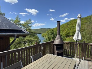 Blick von der Unterkunft