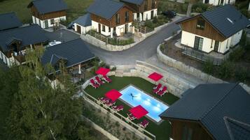 Chalet Deluks, 3 kamar tidur | Pemandangan dari properti