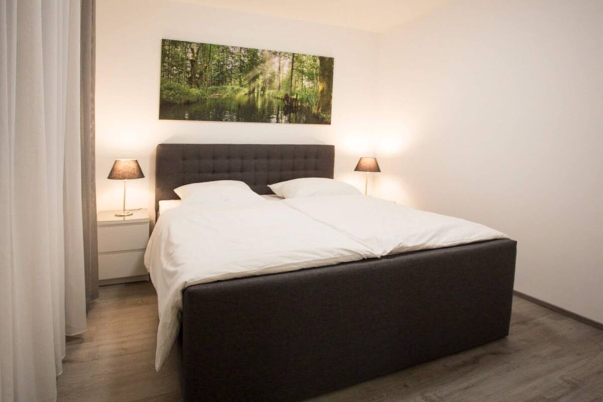 Comfort-huoneisto, 2 makuuhuonetta | 3 makuuhuonetta, yksilöllisesti kalustettu, vuodevaatteet