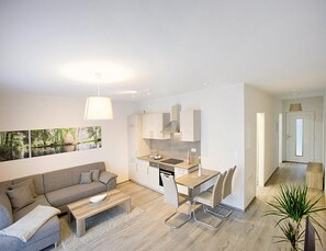Classic Apartment, 2 Bedrooms | Living room