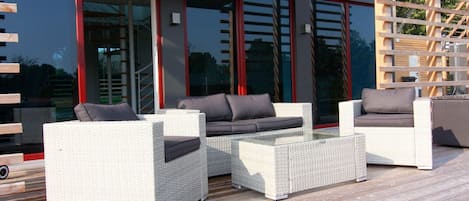 Romantisch huis, 2 slaapkamers | Balkon