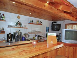 Bar (on property) - Modern Chalet in Saas-balen With Garden (Saas-Balen)
