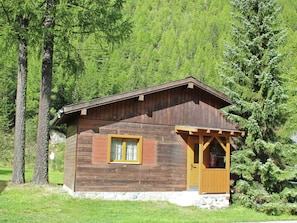 Exterior - Modern Chalet in Saas-balen With Garden (Saas-Balen)
