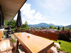 Vista des de l'allotjament