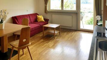 Deluxe Apartment, 2 Bedrooms | Living room