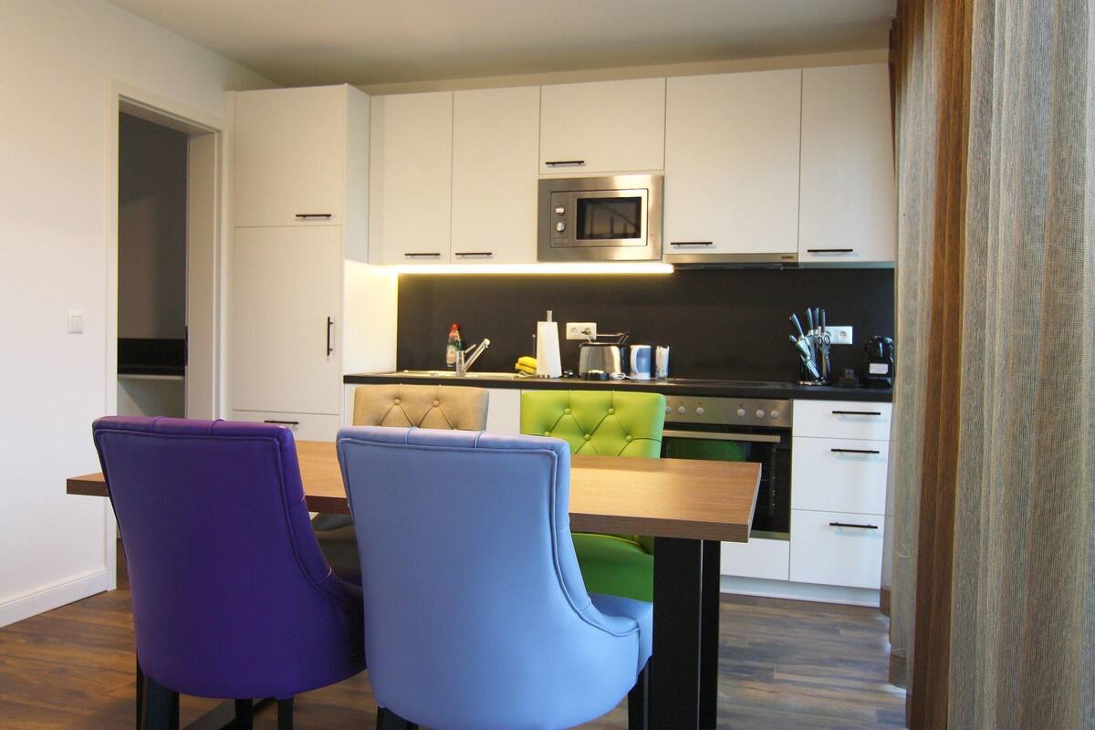 Maison Classique, 2 chambres | Cuisine privée | Réfrigérateur, micro-ondes, four, cafetière/bouilloire