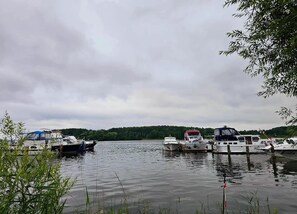 Blick von der Unterkunft