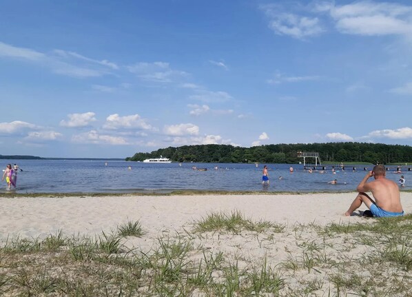 Blick von der Unterkunft