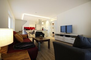 Fireplace - Semi-detached House, St. Peter-ording (St. Peter-Ording)