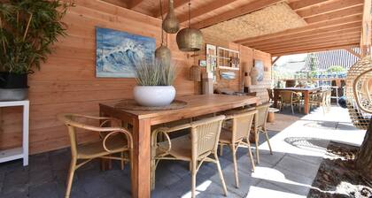 Luxuriously Restored Farmhouse With Trendy Interior Close to sea and Forest