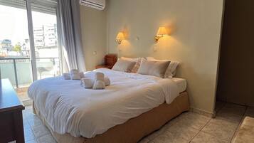 Standard Double Room, Balcony, City View