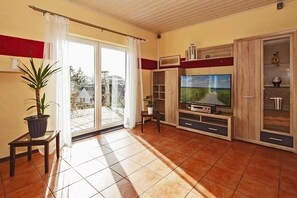 Classic-Haus, 2 Schlafzimmer | Wohnzimmer | Kamin, DVD-Player