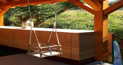 Cozy Chalet With Fireplace, Located in Wooded Area