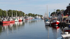 A marina with various boats docked along the water. - Lovely Apartment in Rerik Near Baltic Sea Beach (Rerik)