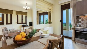 Classic Villa, 3 Bedrooms | Dining - New Villa With Private Pool, Privacy, Near sea and Arkadi Monastery on NW Coast (Rethymno)